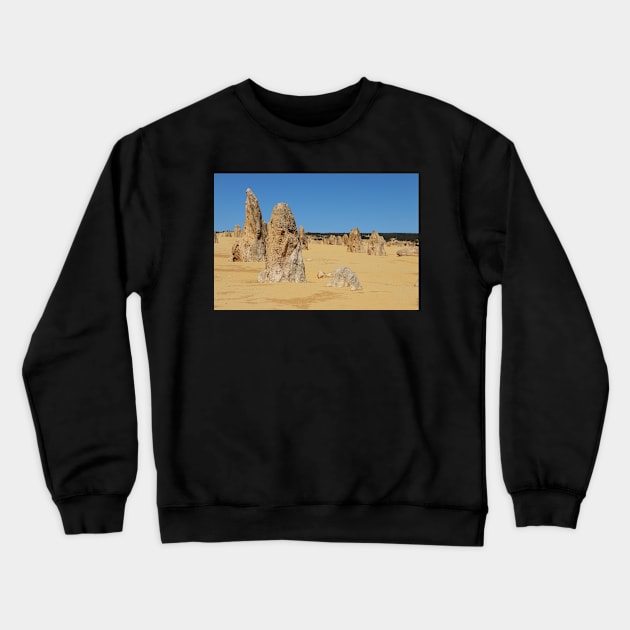 The Pinnacles, Western Australia Crewneck Sweatshirt by LeanneAllen